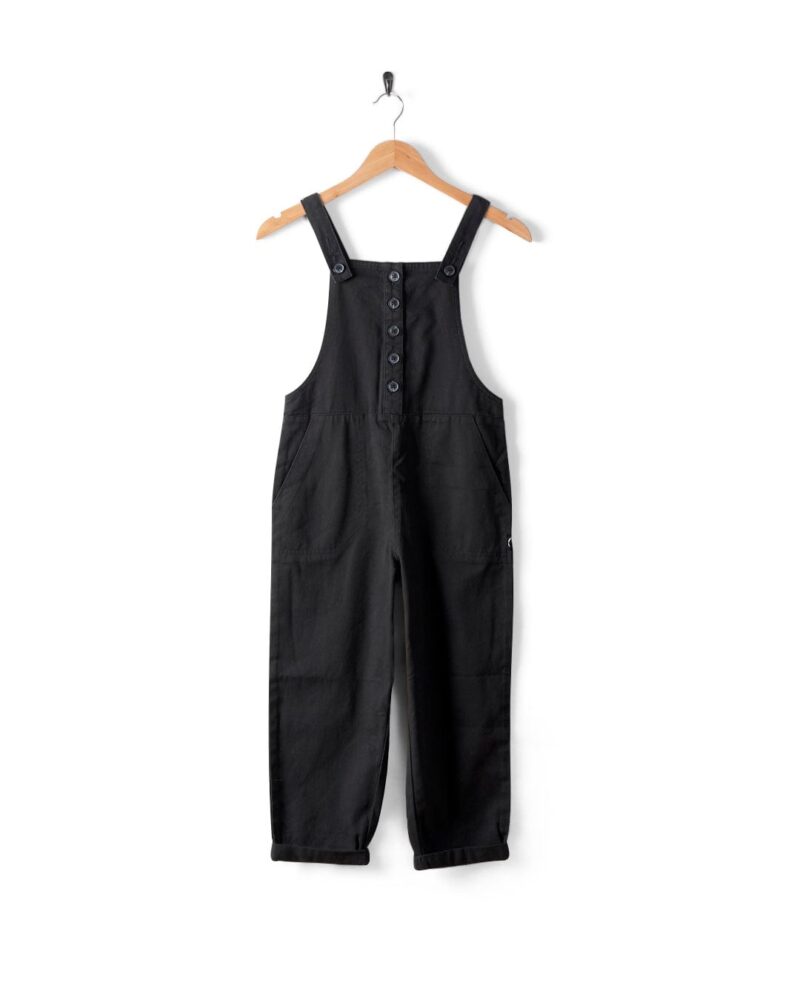 auxra Kids Black Dungarees - Comfortable & Stylish for Everyday Wear