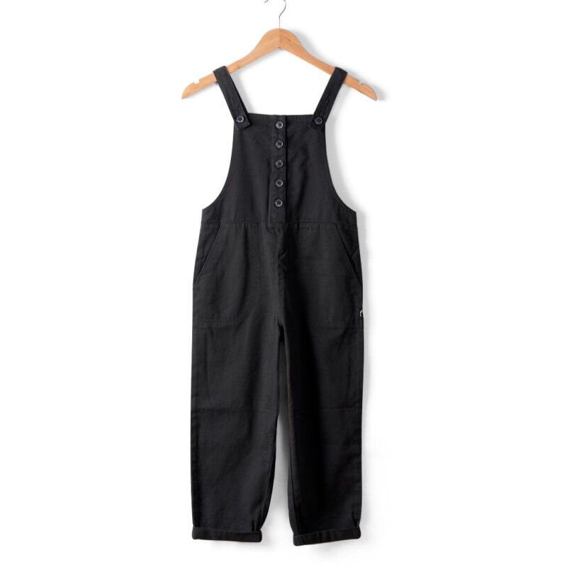 auxra Kids Black Dungarees - Comfortable & Stylish for Everyday Wear