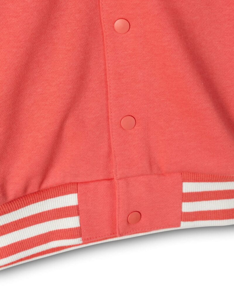 Auxra Kids Coral Bomber Jacket – Lightweight Zip-Up Outerwear - Image 5