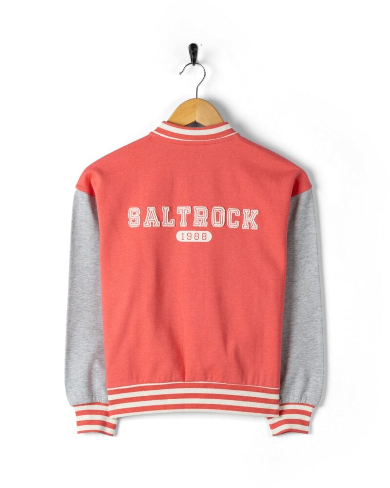 Auxra Kids Coral Bomber Jacket – Lightweight Zip-Up Outerwear - Image 2