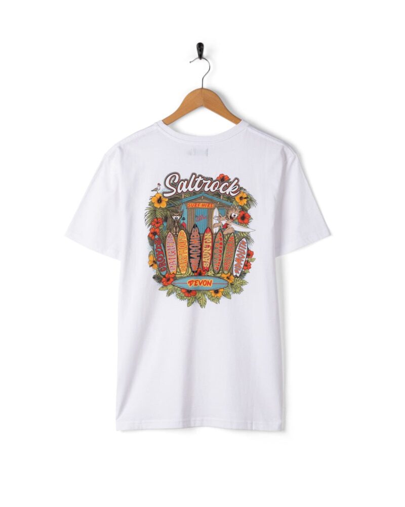 Auxra Men’s White T-Shirt – Classic Crew Neck Cotton Tee