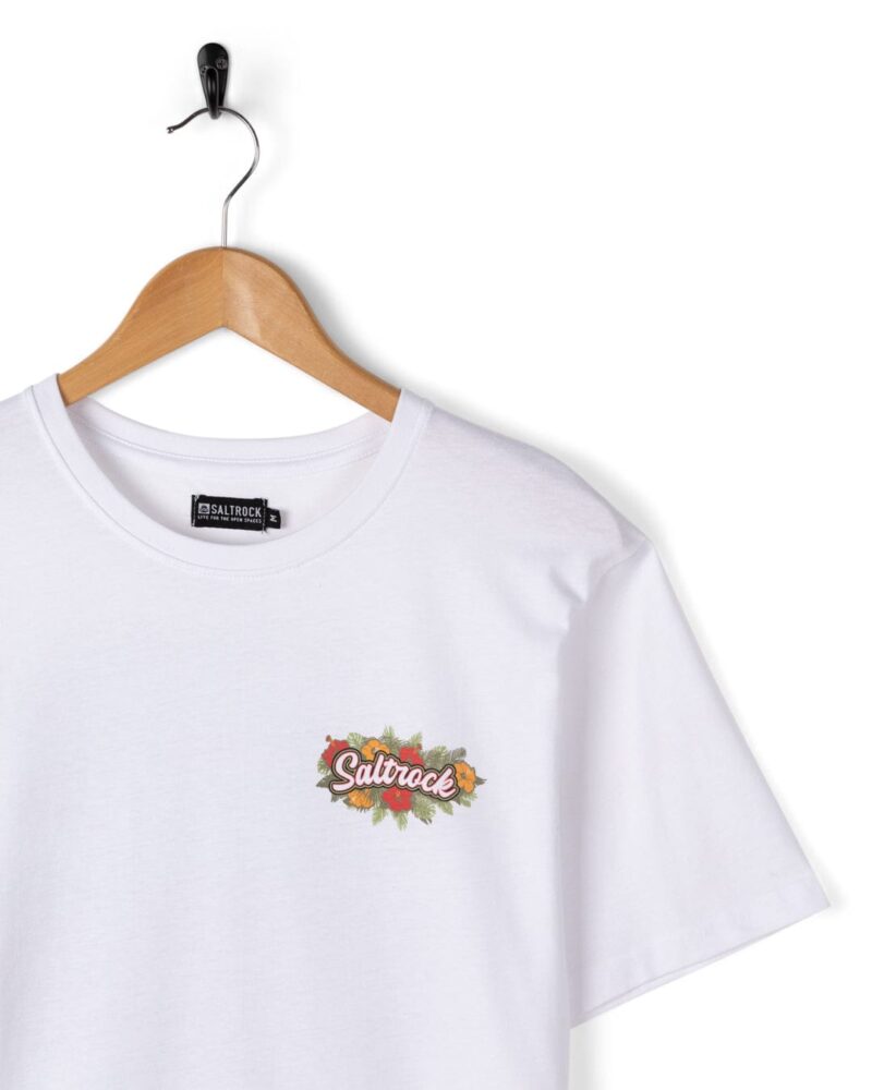 Auxra Men’s White T-Shirt – Soft Cotton Everyday Crew Neck Tee - Image 4