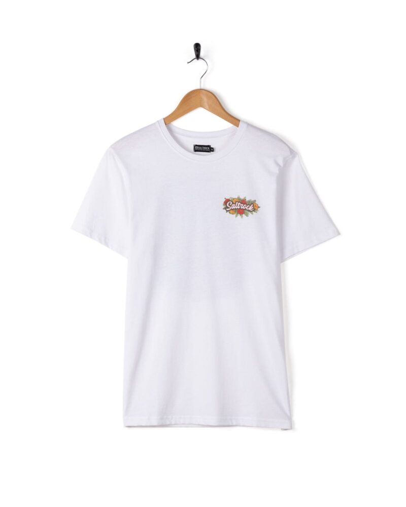 Auxra Men’s White T-Shirt – Soft Cotton Everyday Crew Neck Tee - Image 2