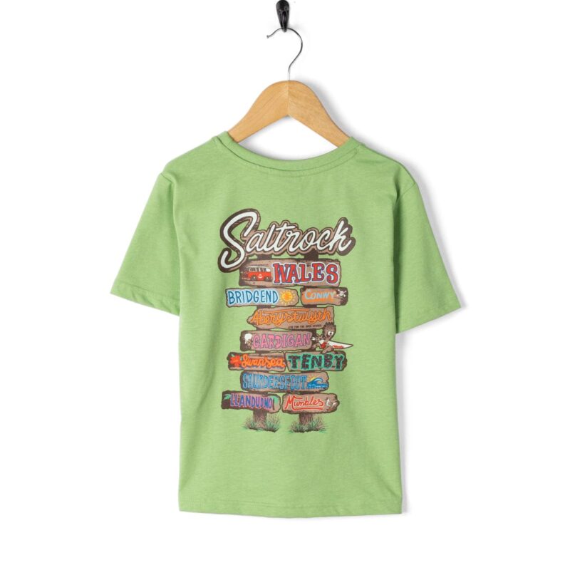 Auxra Kids Green T-Shirt – Soft Cotton Short Sleeve Tee
