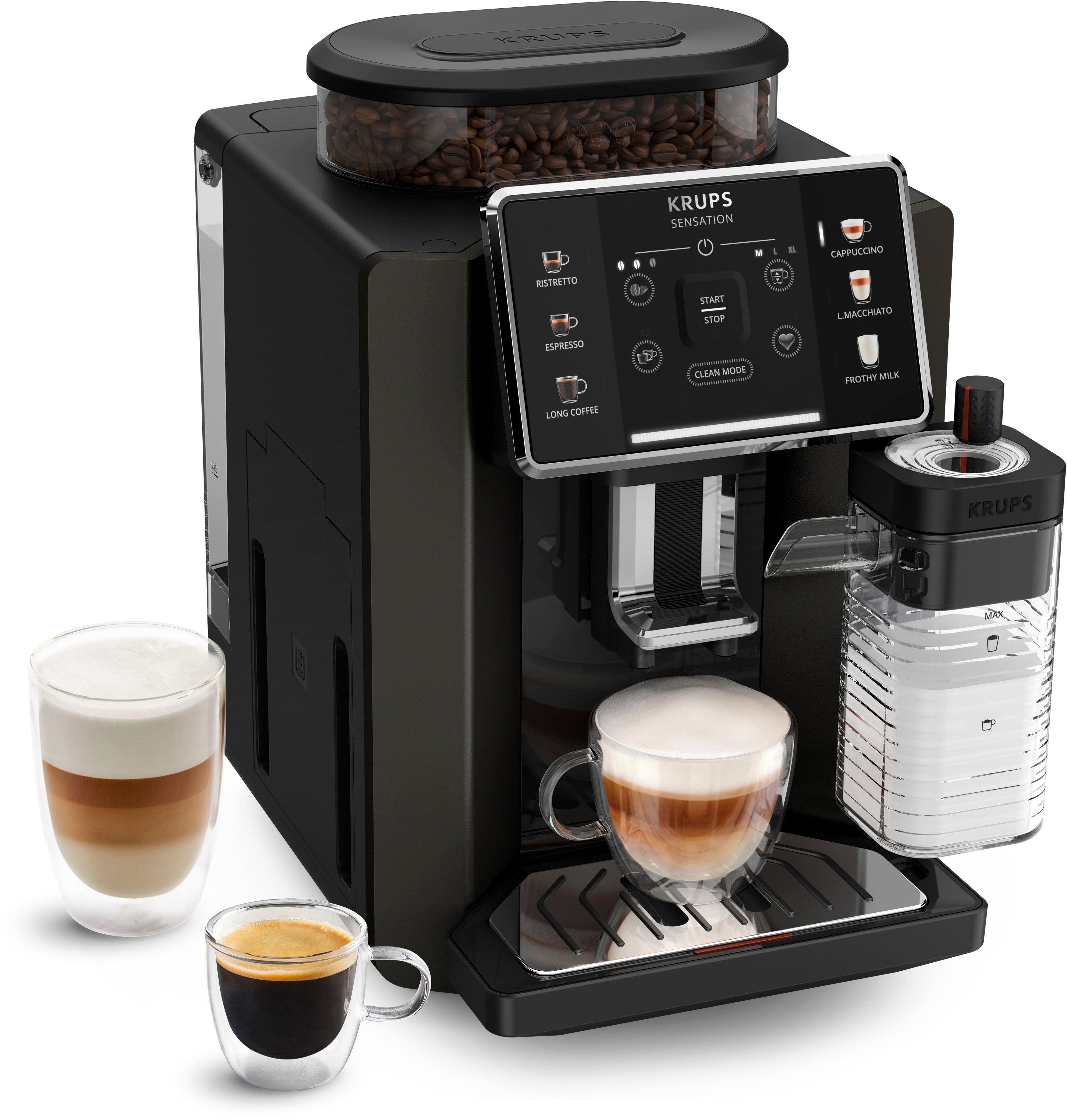 KRUPS Kaffeevollautomat EA9129 Sensation Milk