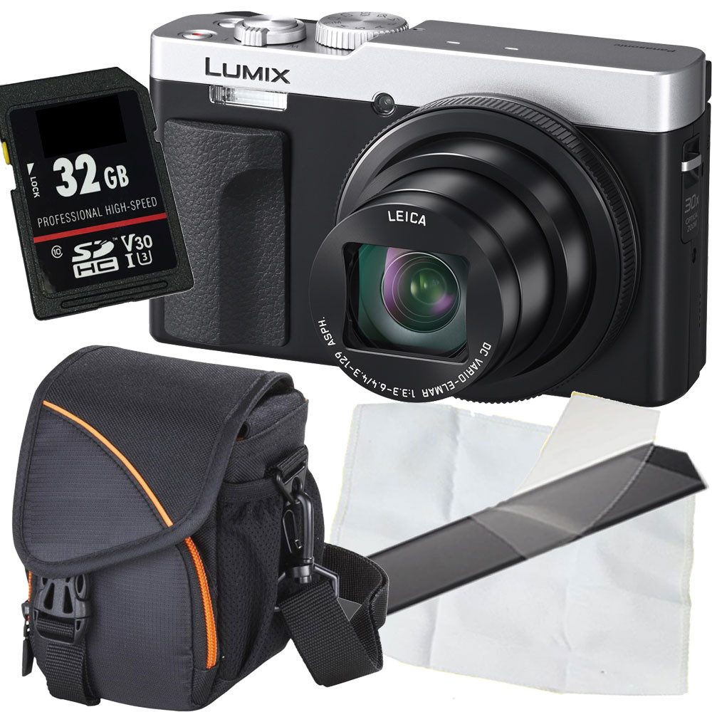 PANASONIC DC-TZ99 silber Digitalkamera Set Angebot Kompaktkamera