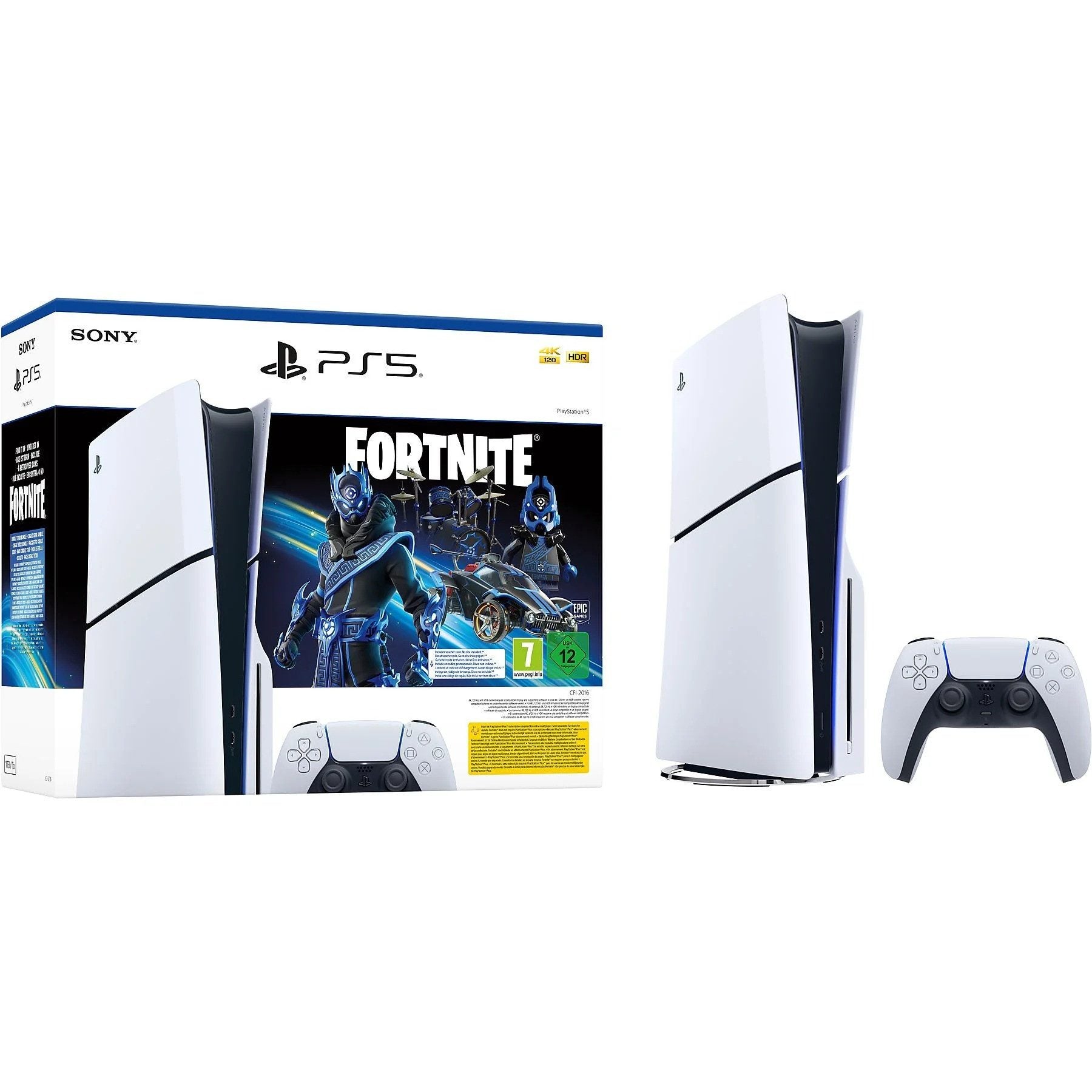 PLAYSTATION PlayStation 5 Slim mit Laufwerk + Fortnite Gutschein