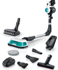 BOSCH Akku-Stielstaubsauger Unlimited 7 ProHygienic Aqua BKS71HYG1, 2in1 Saugen & Wischen