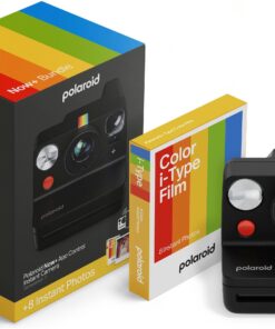 POLAROID Now+ Gen 3 + Farbfilm-Paket (8 Fotos) Sofortbildkamera