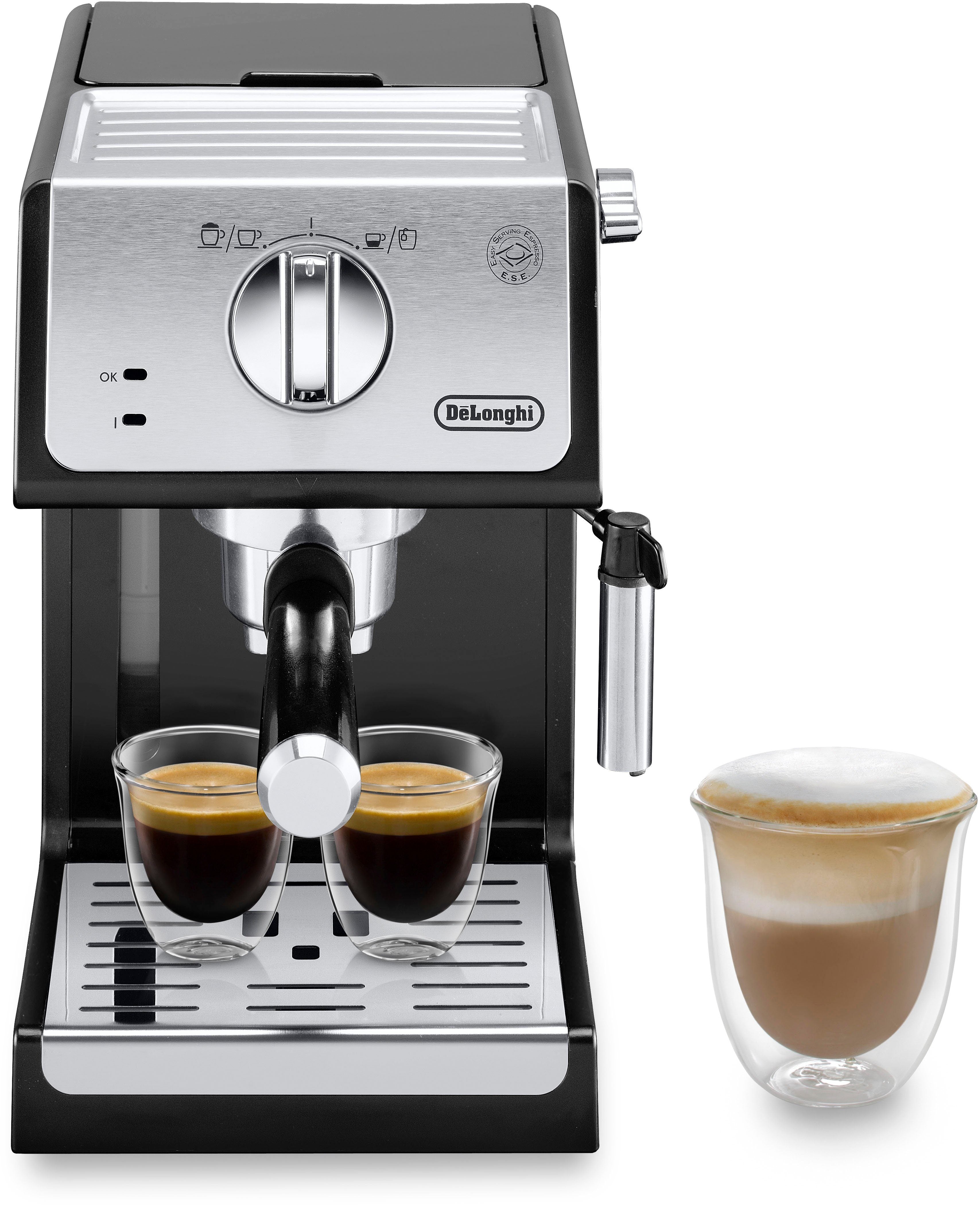 DE'LONGHI Espressomaschine Active Line ECP 33.21.BK