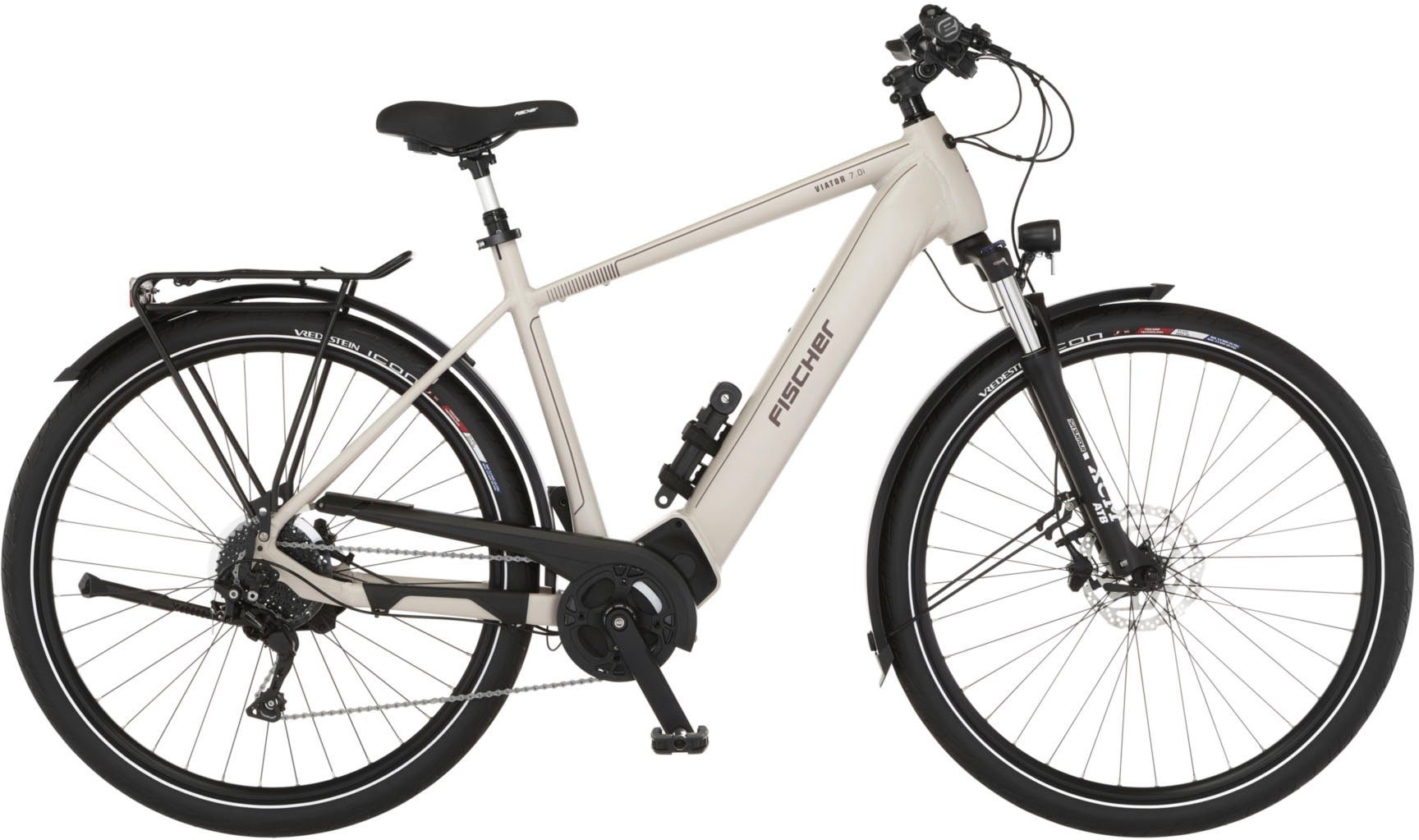 FISCHER FAHRRAD E-Bike Trekkingrad VIATOR 7.0i Herren 55