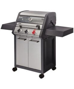 ENDERS® Gasgrill Monroe ProX 3 S Turbo Gas Grill - Gasgrill 3 Brenner Edelstahl