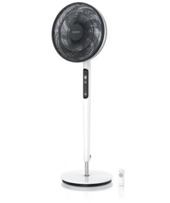 BRANDSON Standventilator DC, leise, energiesparend, Oszillation, Timer, Fernbedienung, 19 W