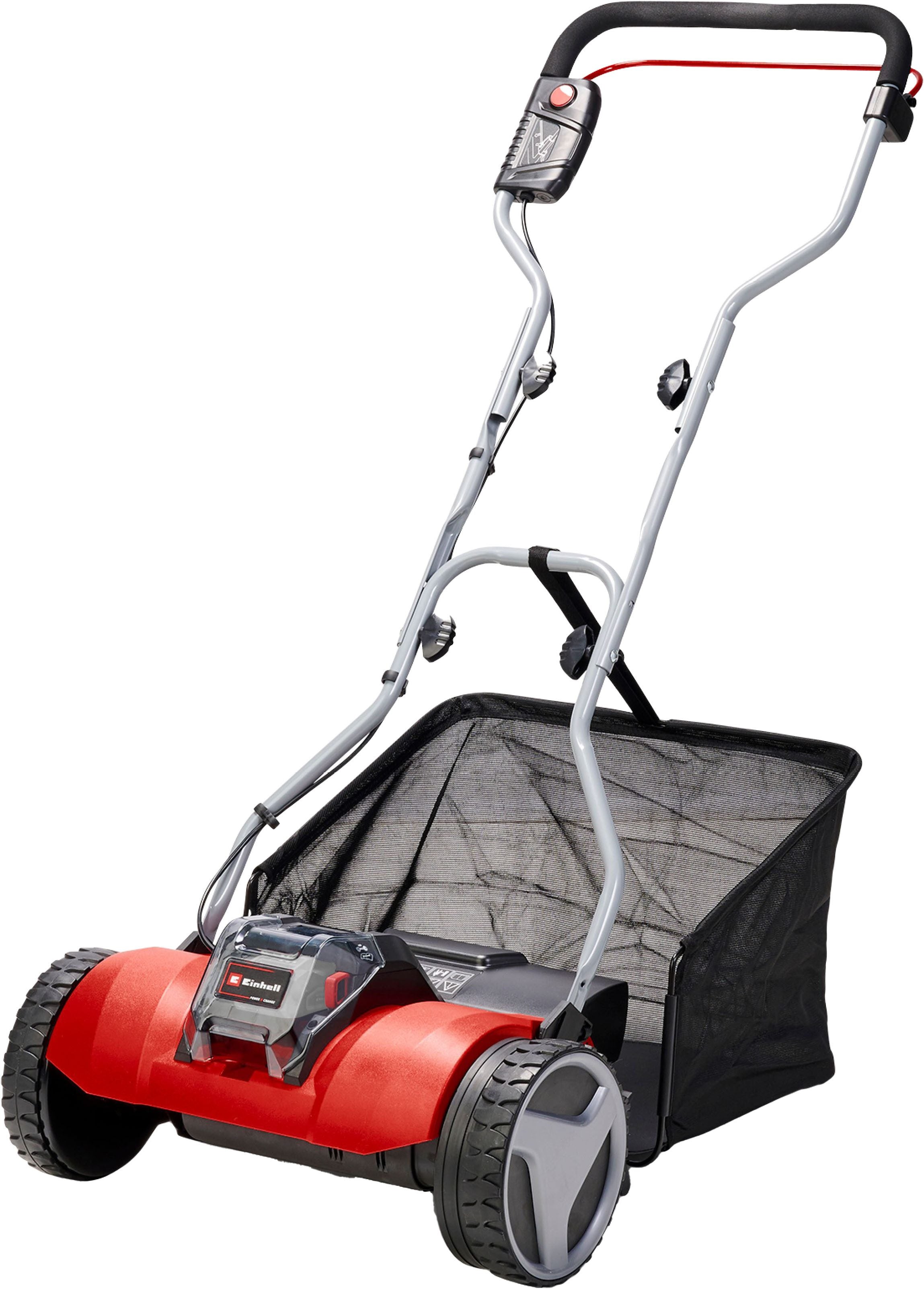 EINHELL Akkurasenmäher Spindelmäher GE-HM 18/38 Li-Solo