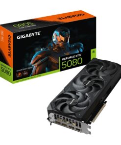 GIGABYTE geforce rtx 5080 windforce oc sff 16g grafikkarte - 16 gb gddr7, 256 b grafikkarte