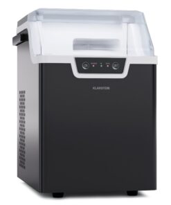 KLARSTEIN Eiswürfelmaschine Wallberg nugget ice maker 12 kg black