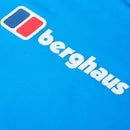 berghaus class logo t shirt blue