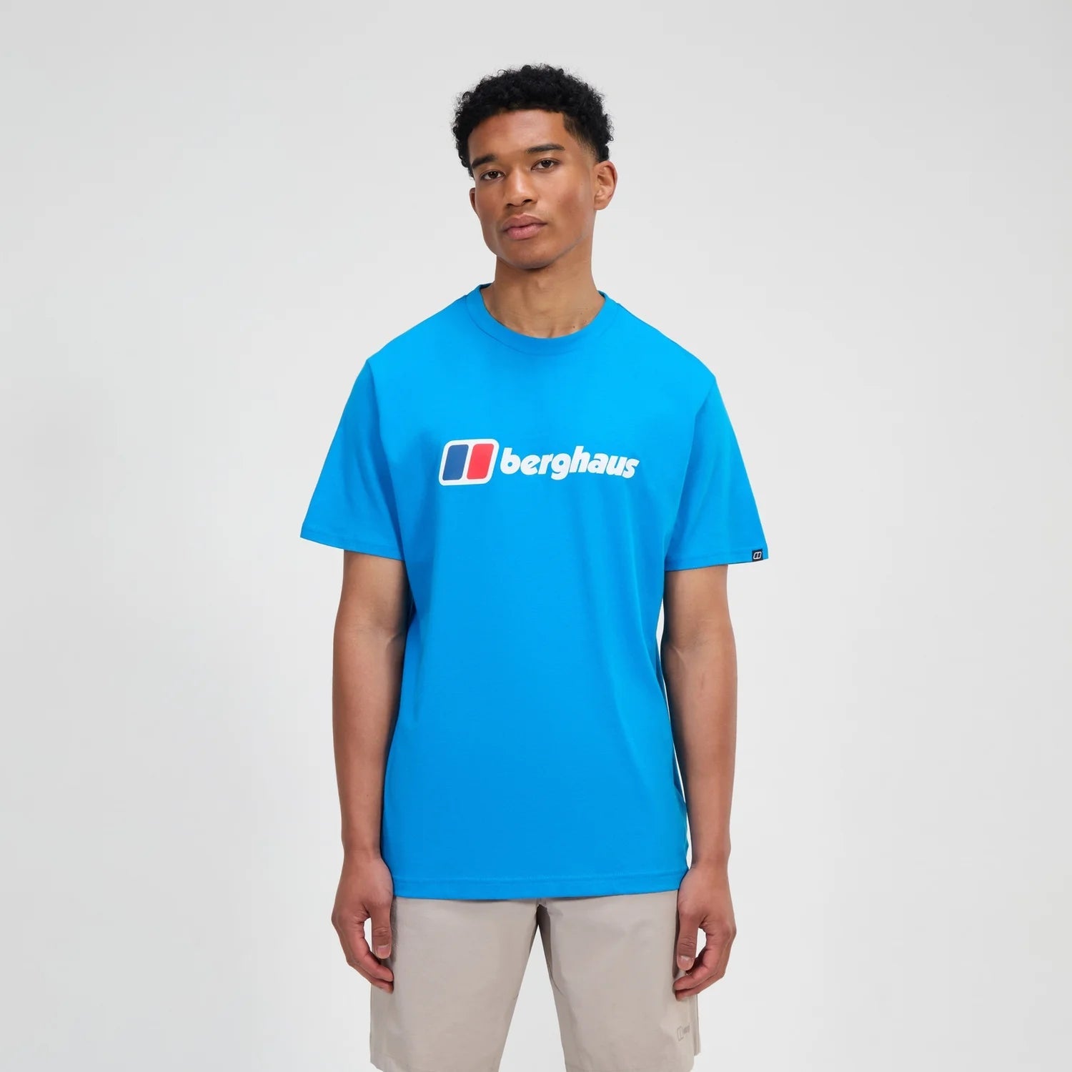 berghaus class logo t shirt blue