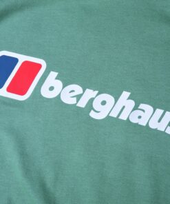 berghaus class logo t shirt green