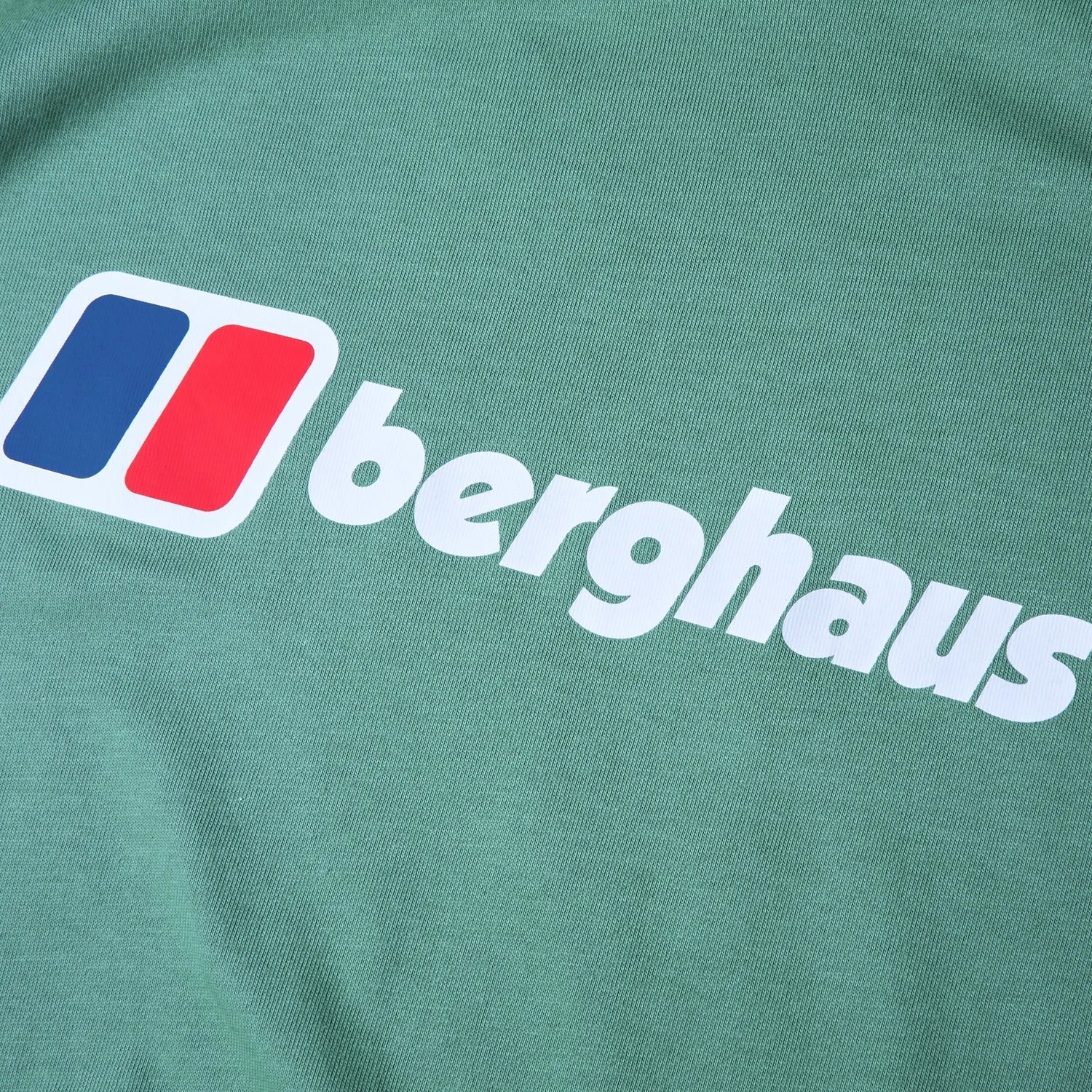 berghaus class logo t shirt green