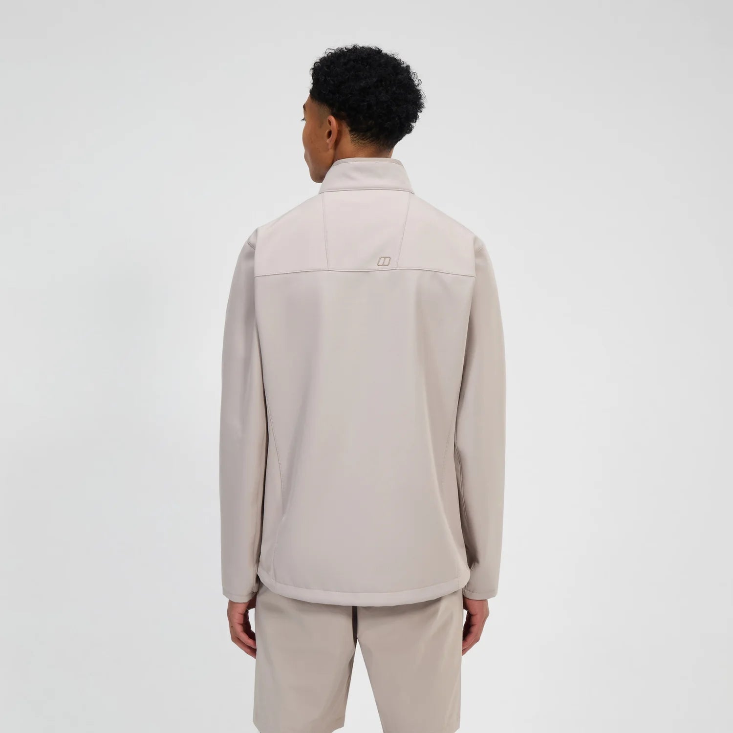 berghaus ghlas softshell jacket taupe