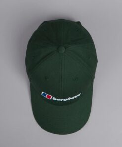 berghaus logo recognition cap dark green