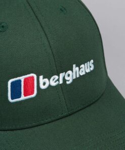 berghaus logo recognition cap dark green