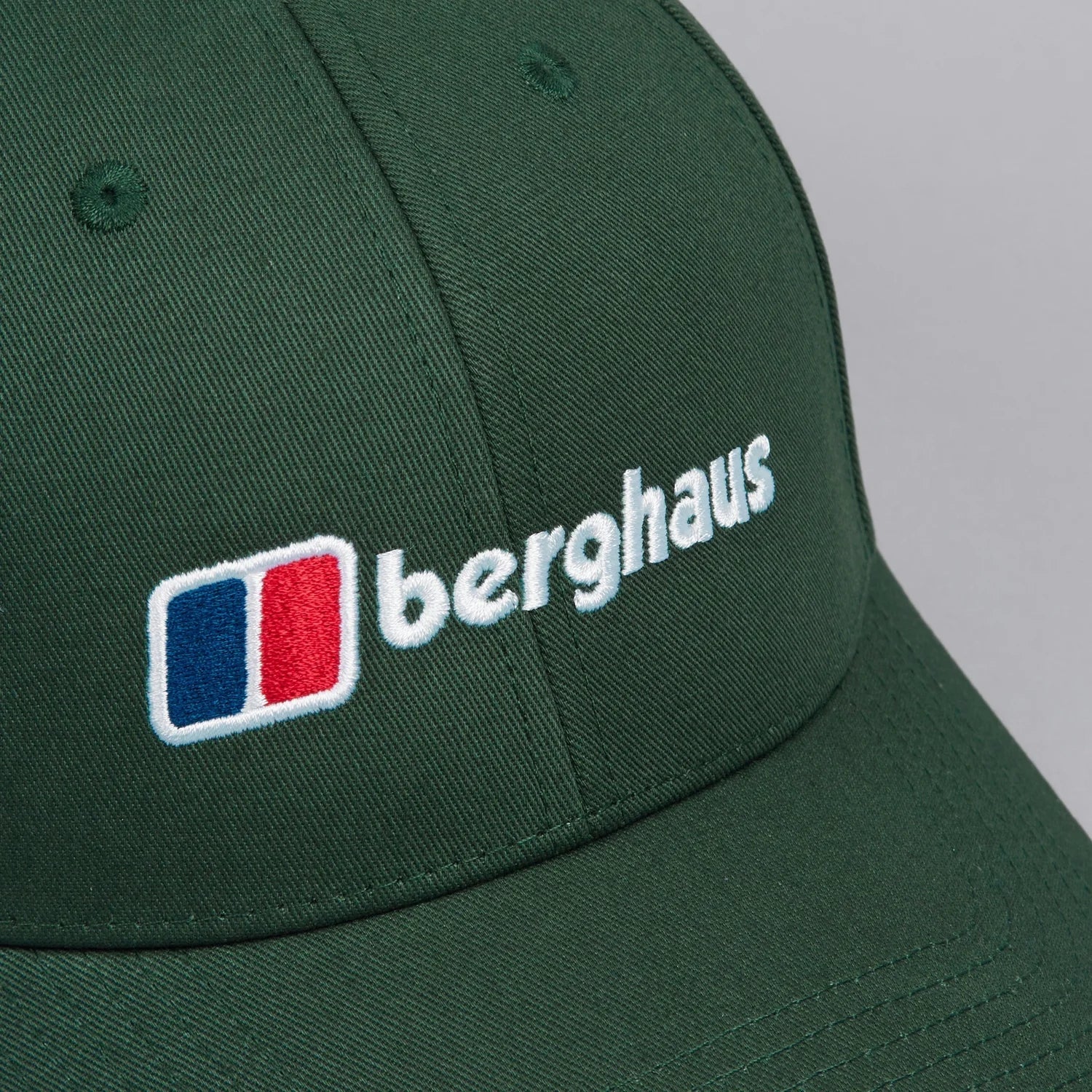 berghaus logo recognition cap dark green