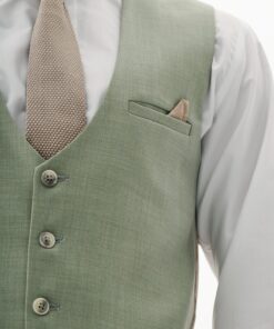 marc darcy finley waistcoat moss