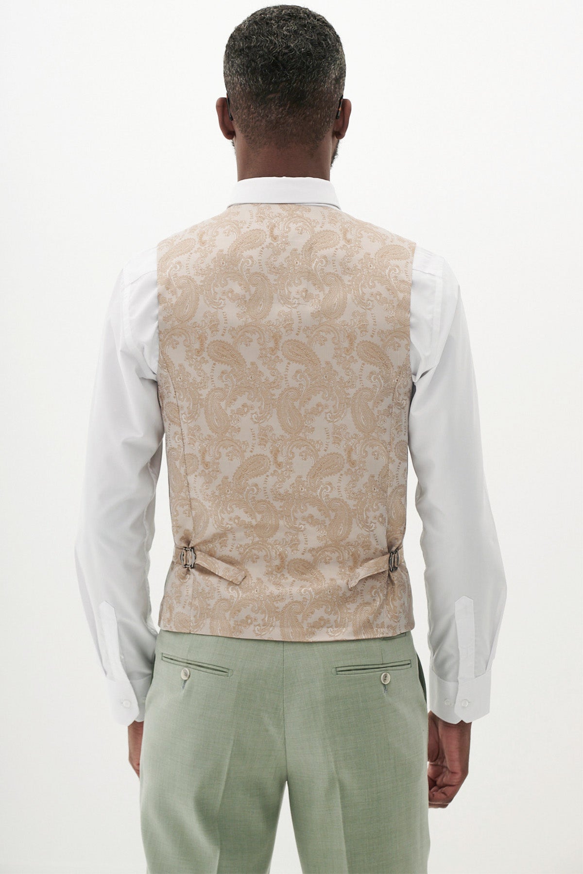 marc darcy finley waistcoat moss