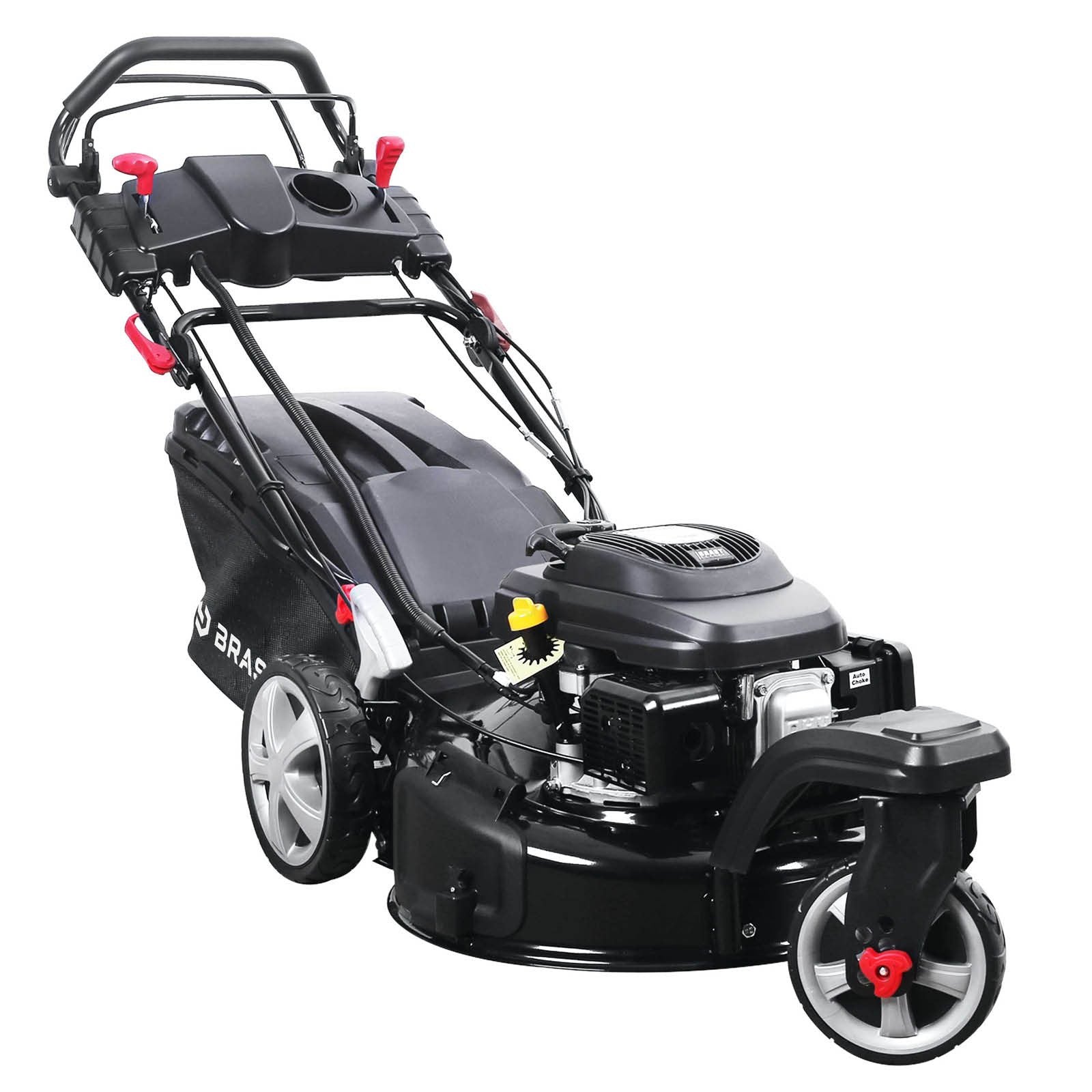 BRAST Benzinrasenmäher Trike 5,2kW(7PS) mit variablen Antrieb, Elektrostart, 4 Takt OHV Motor