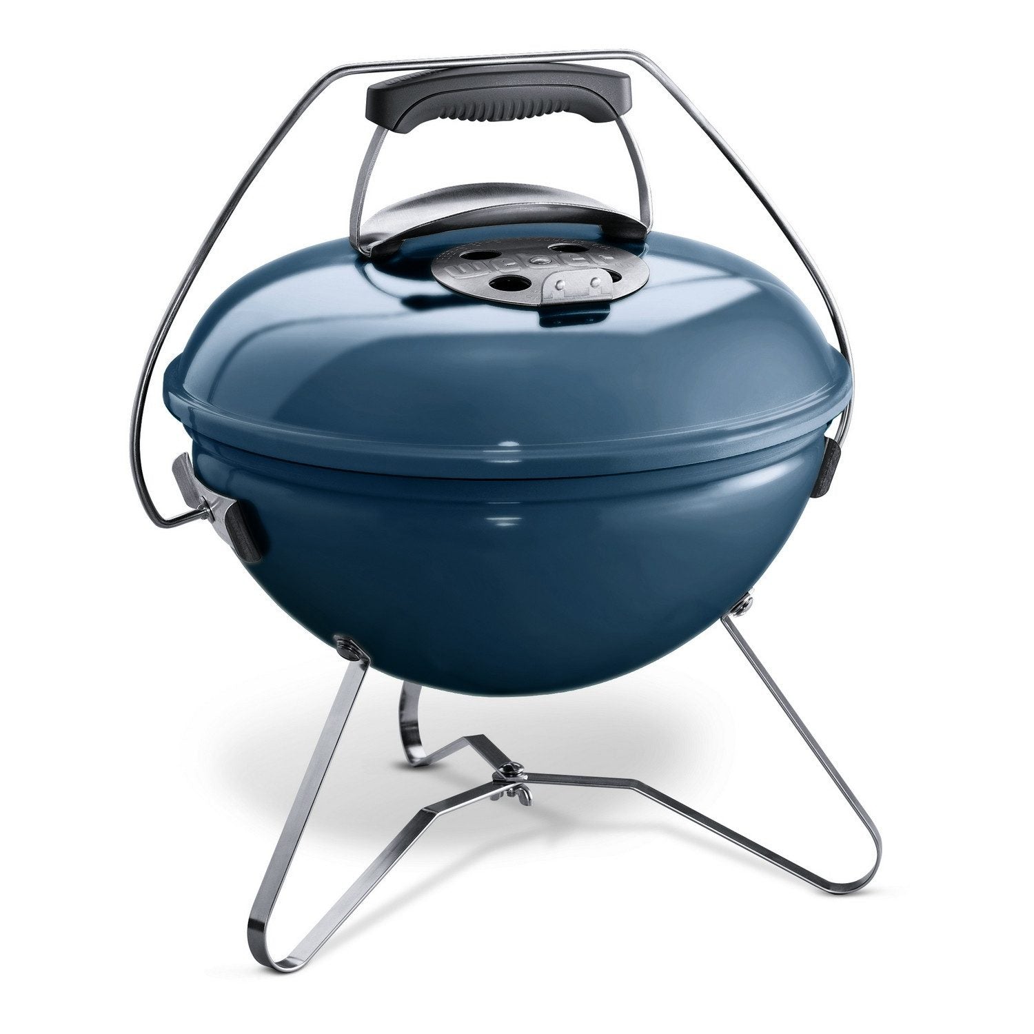 WEBER Holzkohlegrill Weber Smokey Joe Premium, 37 cm, Slate Blue