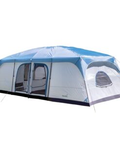 SKANDIKA Tunnelzelt Tonsberg 10 mit Single Skin, Meshdach und abnehmbarem Überzelt