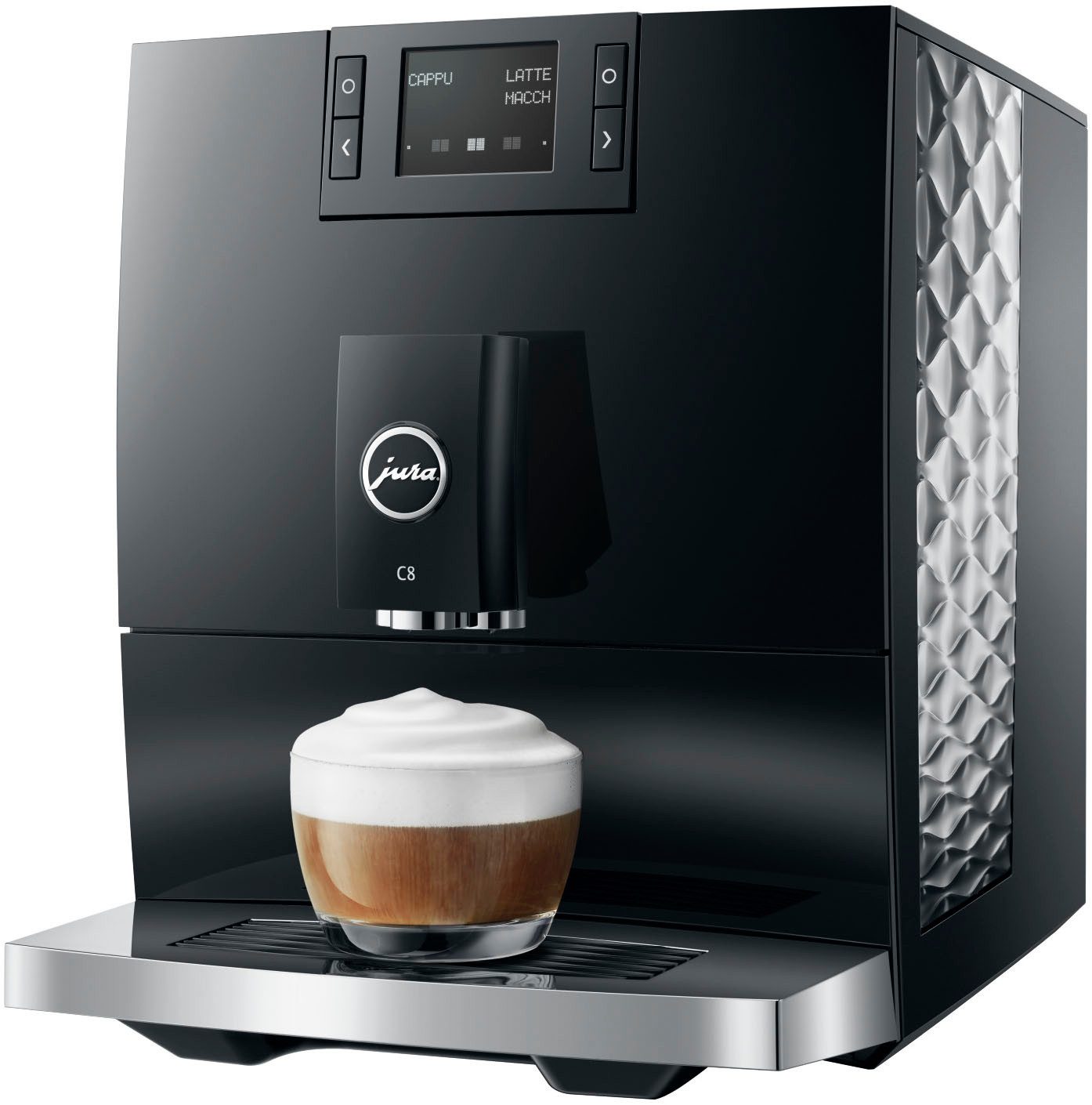 JURA Kaffeevollautomat 15603 C8 Piano Black (EA)