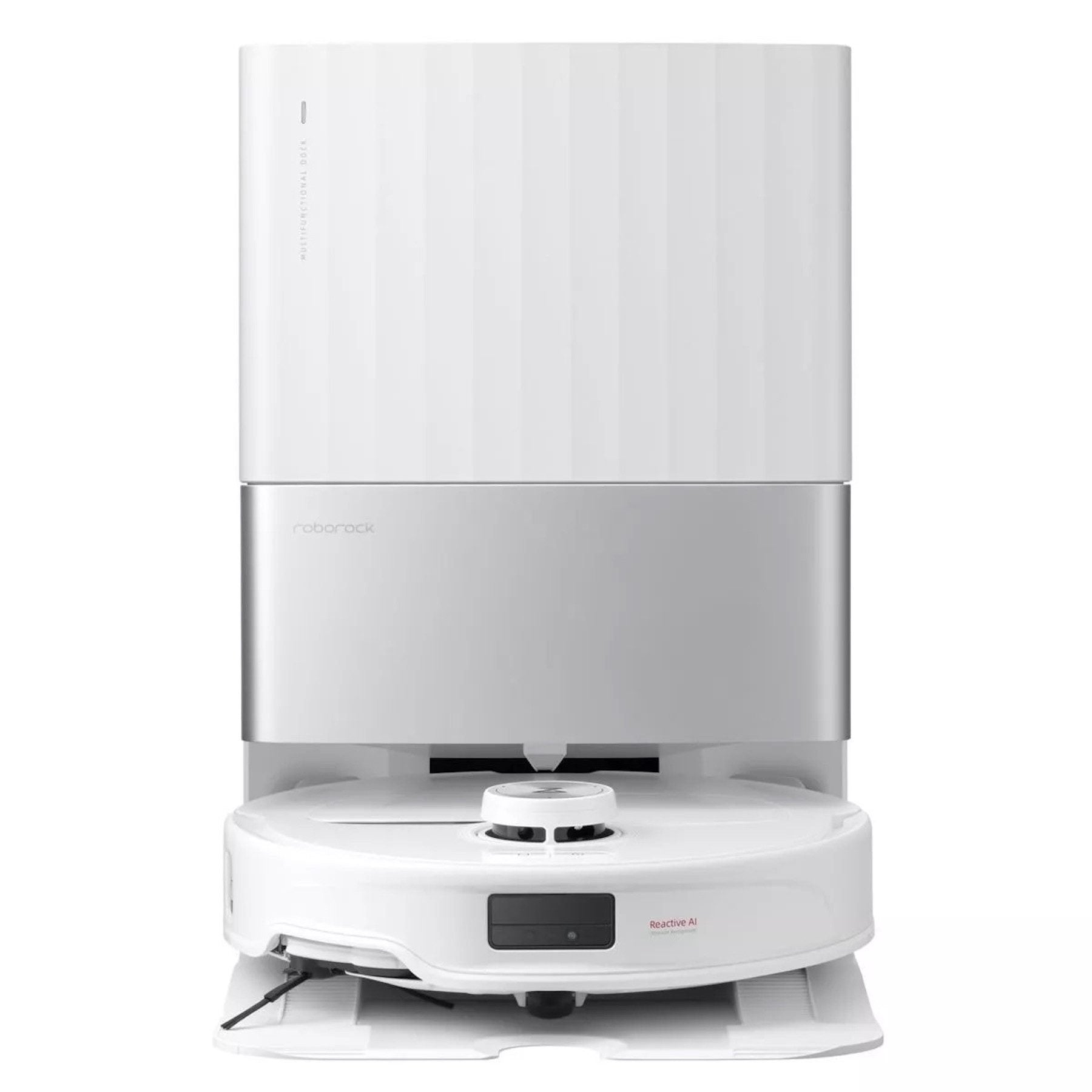 ROBOROCK Nass-Trocken-Saugroboter Roborock Qrevo Master Saugroboter mit 3.0 Dockingstation Weiß