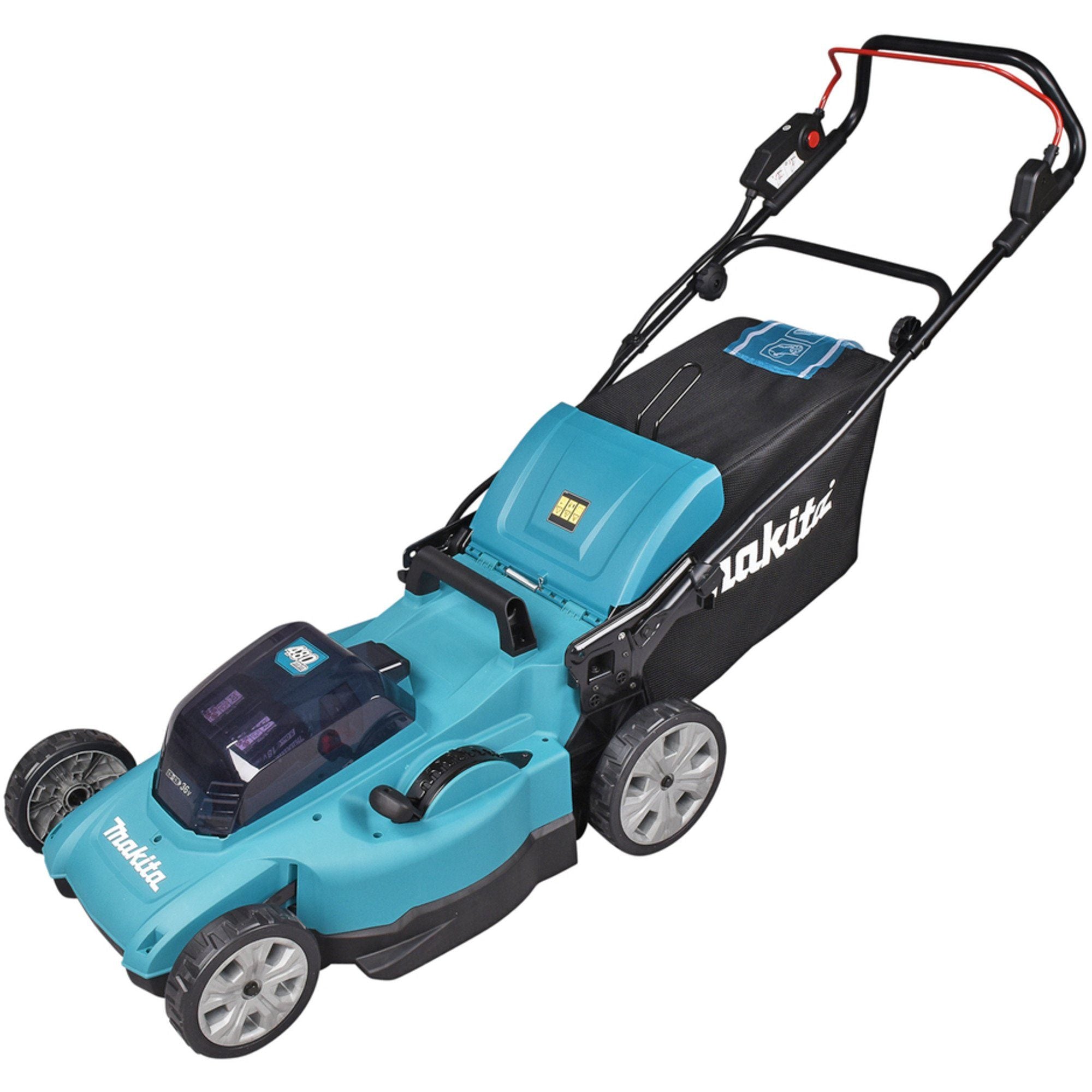 MAKITA Akkurasenmäher Makita Akku-Rasenmäher DLM480Z, 36Volt (2x18Volt)