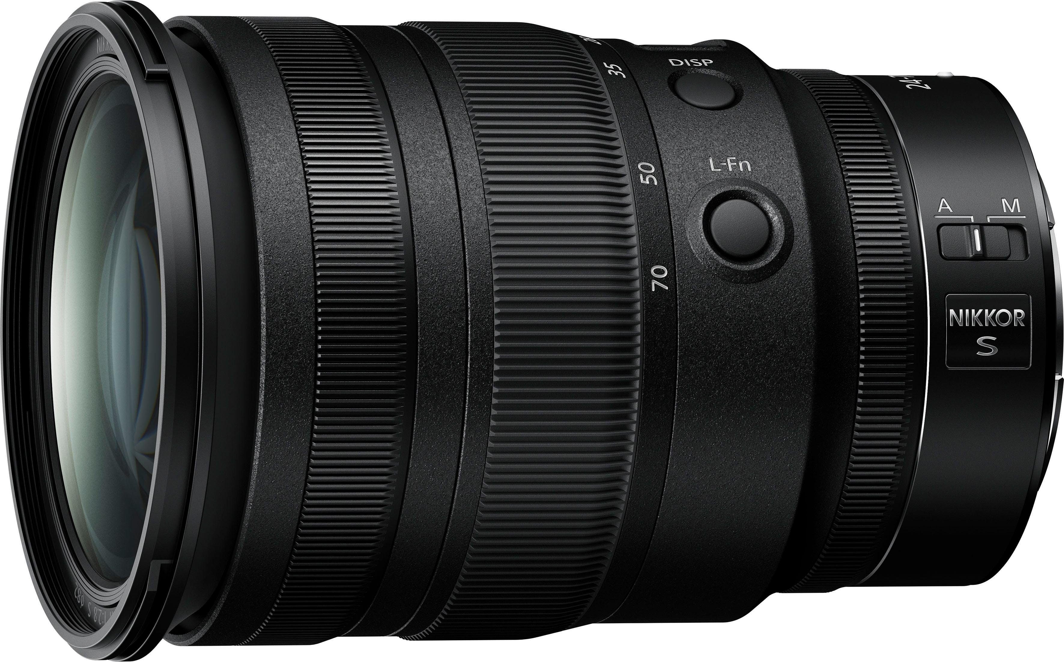 NIKON NIKKOR Z 24-70 mm 1:2,8 S für Z5, Z5II, Z6II, Z6III & Z f passendes Zoomobjektiv