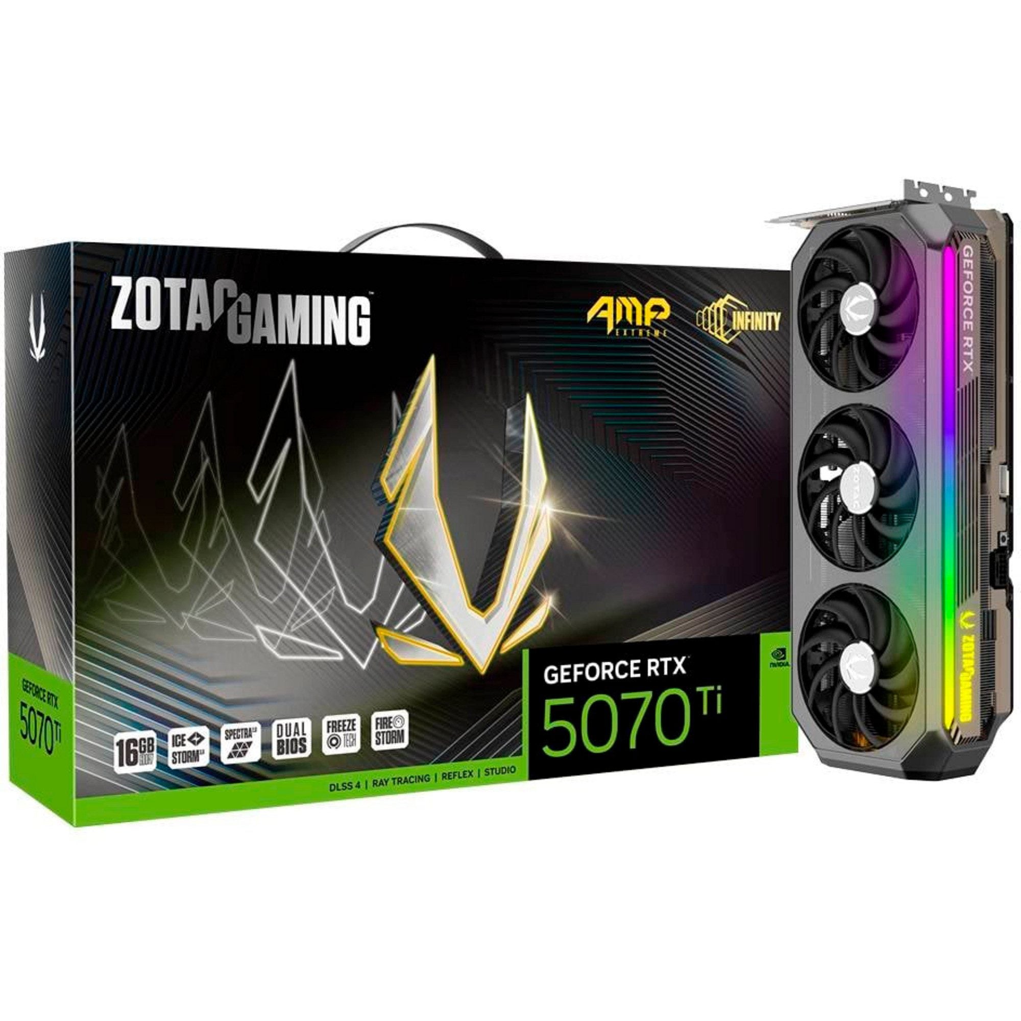 ZOTAC zotac geforce rtx 5070 ti amp extreme infinity, grafikkarte
