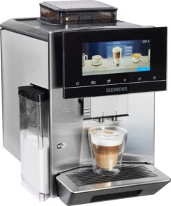 SIEMENS Kaffeevollautomat EQ900 TQ903D43, intuitives 6,8" TFT-Display, Geräuschreduzierung