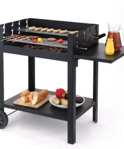 TEPRO Holzkohlegrill Grillwagen Lambada