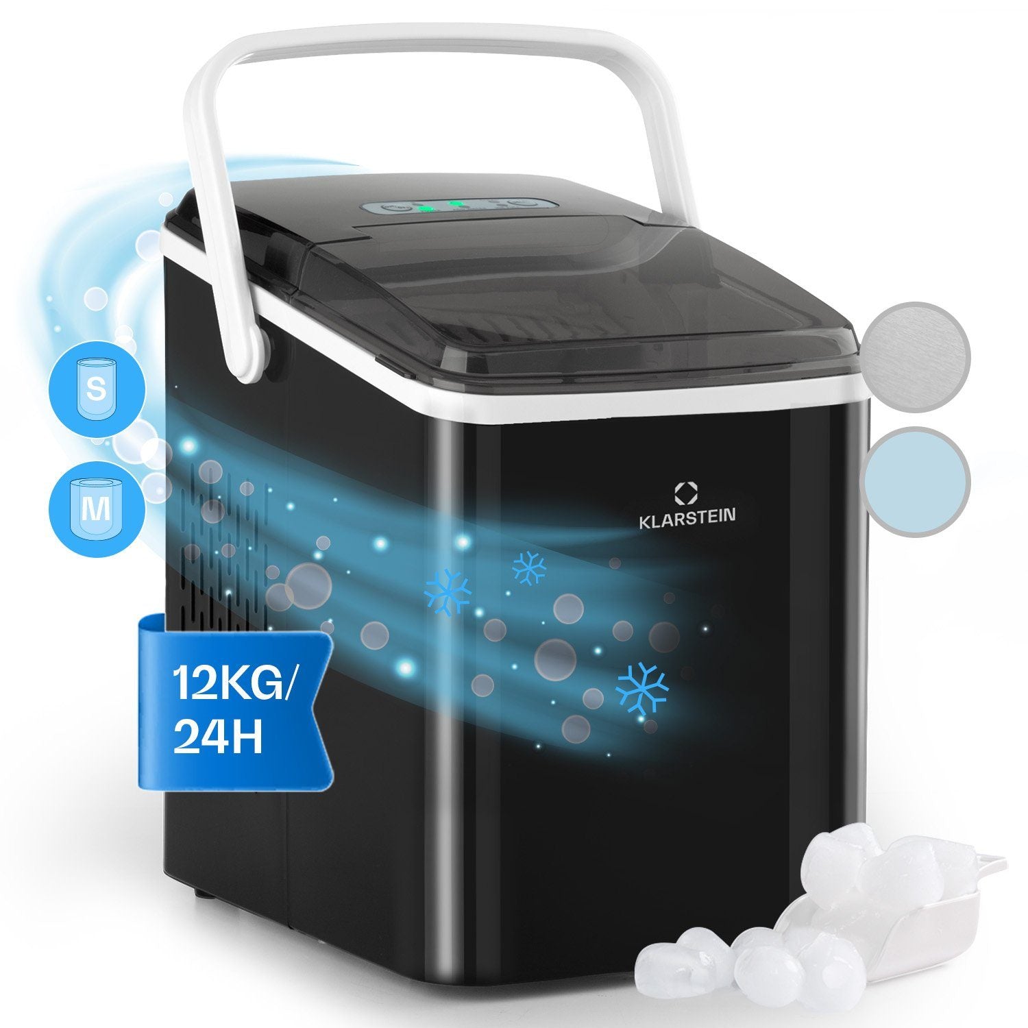 KLARSTEIN Eiswürfelmaschine Arctic Porter