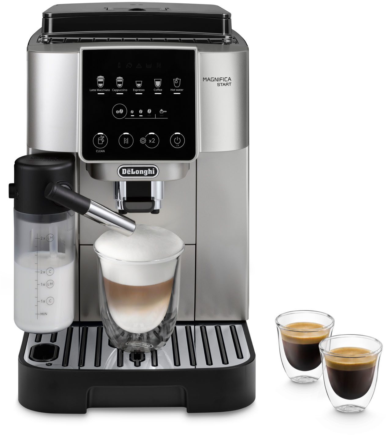 DE'LONGHI Kaffeevollautomat Magnifica Start Milk ECAM220.80.SB