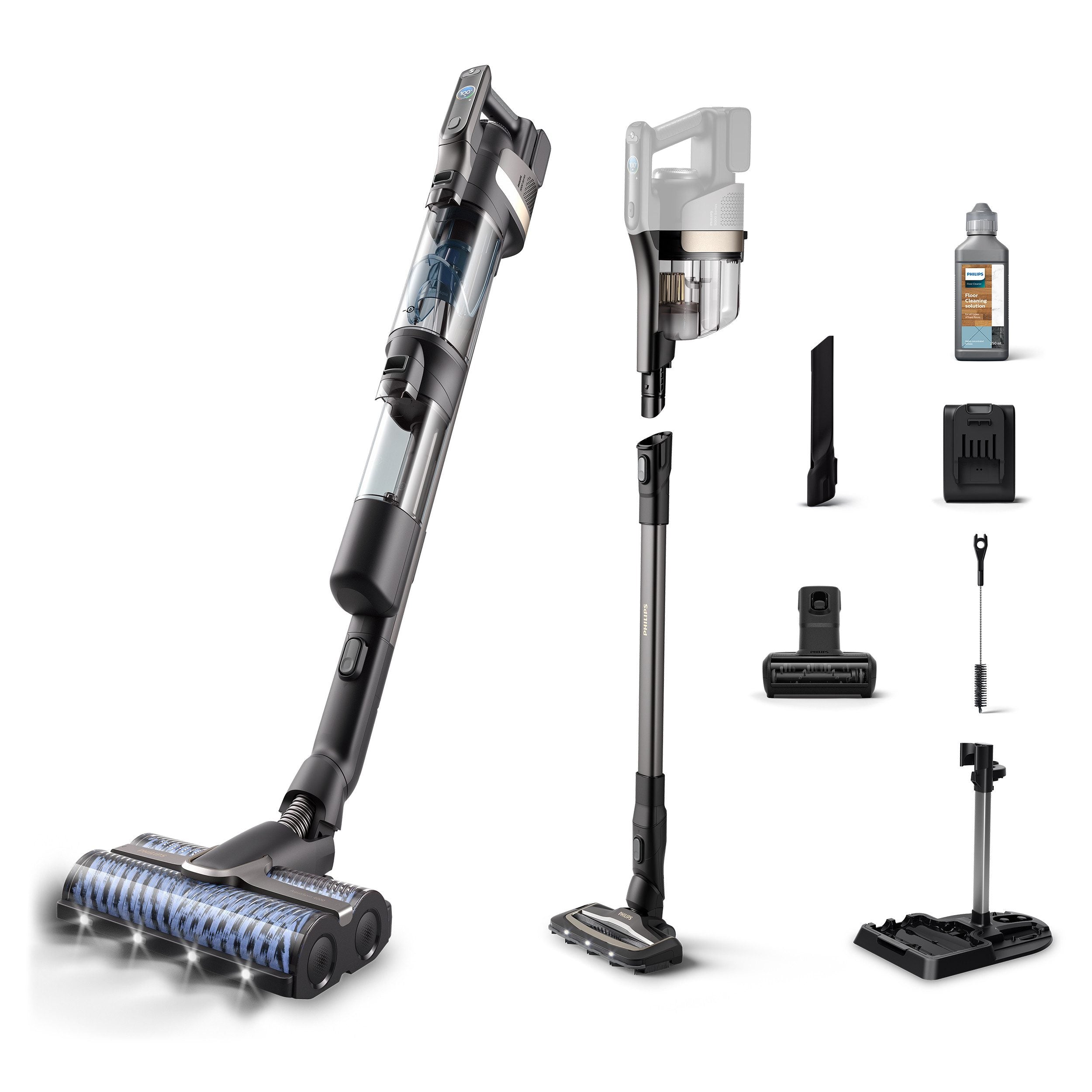 PHILIPS Nass-Trocken-Akkusauger AquaTrio Cordless 9000 Series XW9463/11