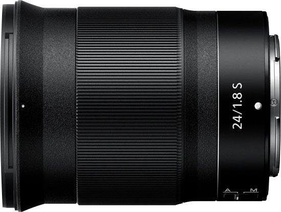 NIKON NIKKOR Z 24mm f/1.8 S für Z5, Z5II, Z6II, Z6III und Z f passendes Festbrennweiteobjektiv