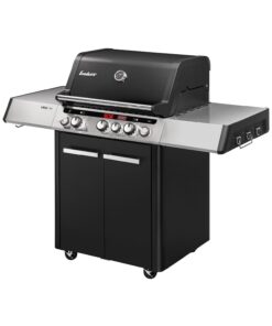 ENDERS® Gasgrill Uniq Pro 3 I Cruster Gas Grill-Gasgrill 3 Brenner Infrarot, Gussrost
