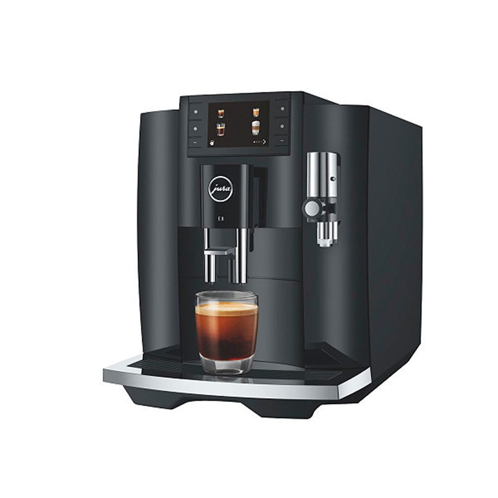 JURA Kaffeevollautomat 15584 E8 Piano Black (EC)