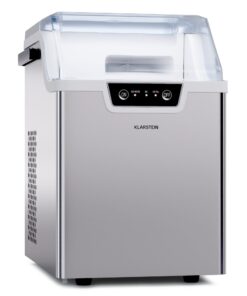 KLARSTEIN Eiswürfelmaschine Wallberg nugget ice maker 12 kg silver