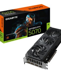 GIGABYTE geforce rtx 5070 windforce sff 12g grafikkarte – 12 gb gddr7, 192-bit, grafikkarte