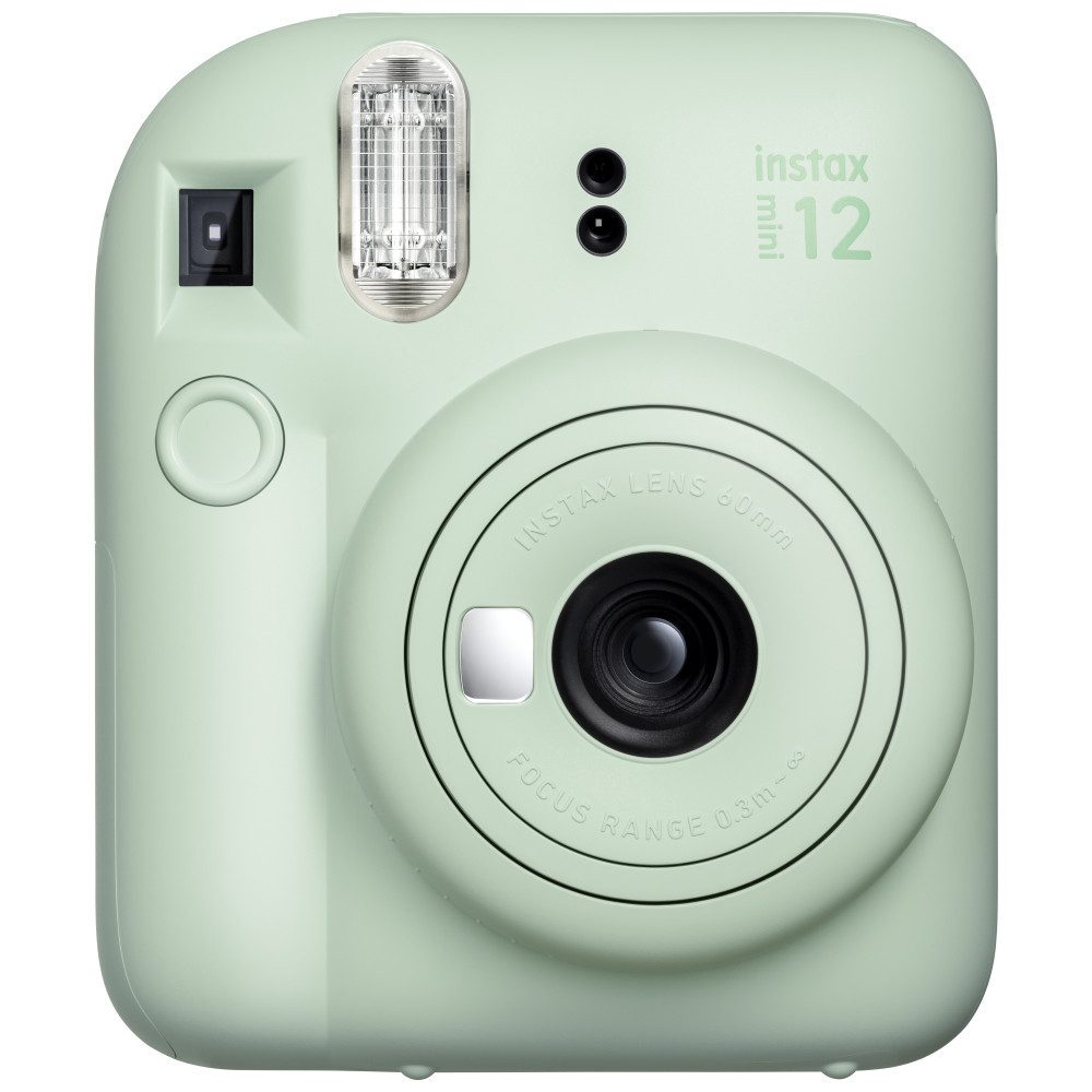 FUJIFILM Instax Mini12 mint-green Film-Set für 10 Aufnahmen Sofortbildkamera Sofortbildkamera