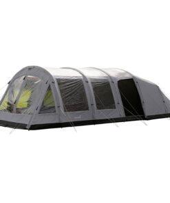 SKANDIKA Tunnelzelt Timola 6 Air Sleeper Protect XL, Luftzelt, 2 schwarze Schlafkabinen